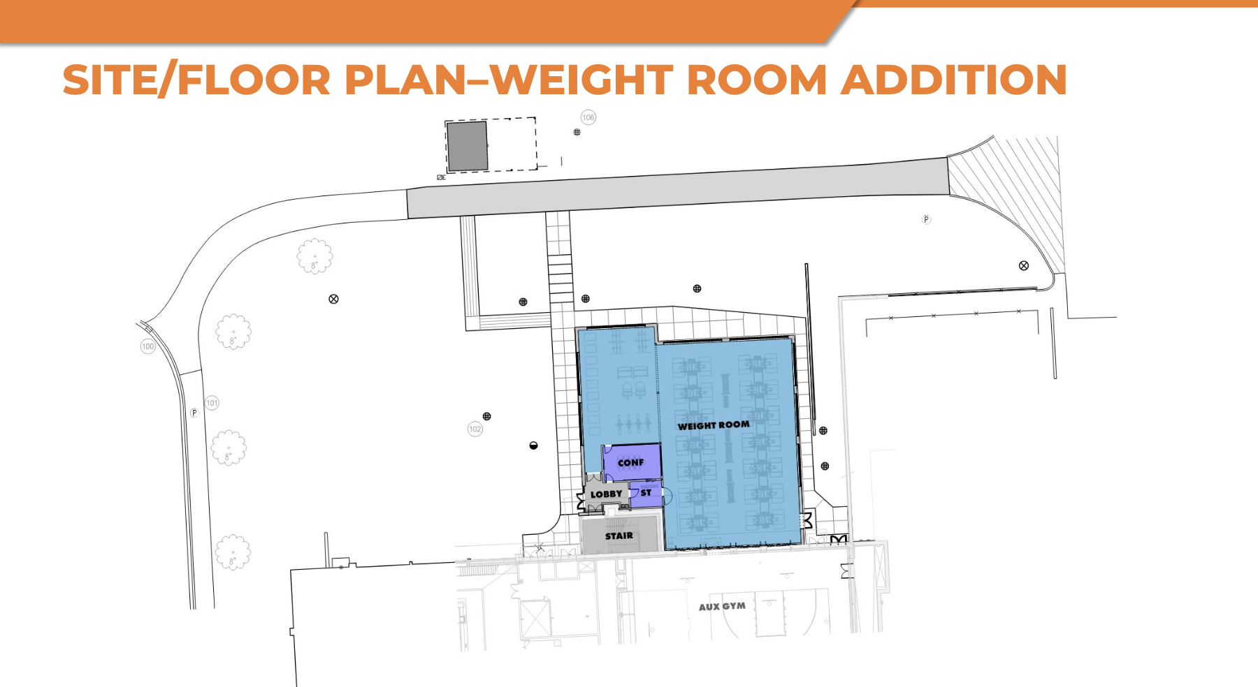 2023 Proposed HS Weight Room Layout