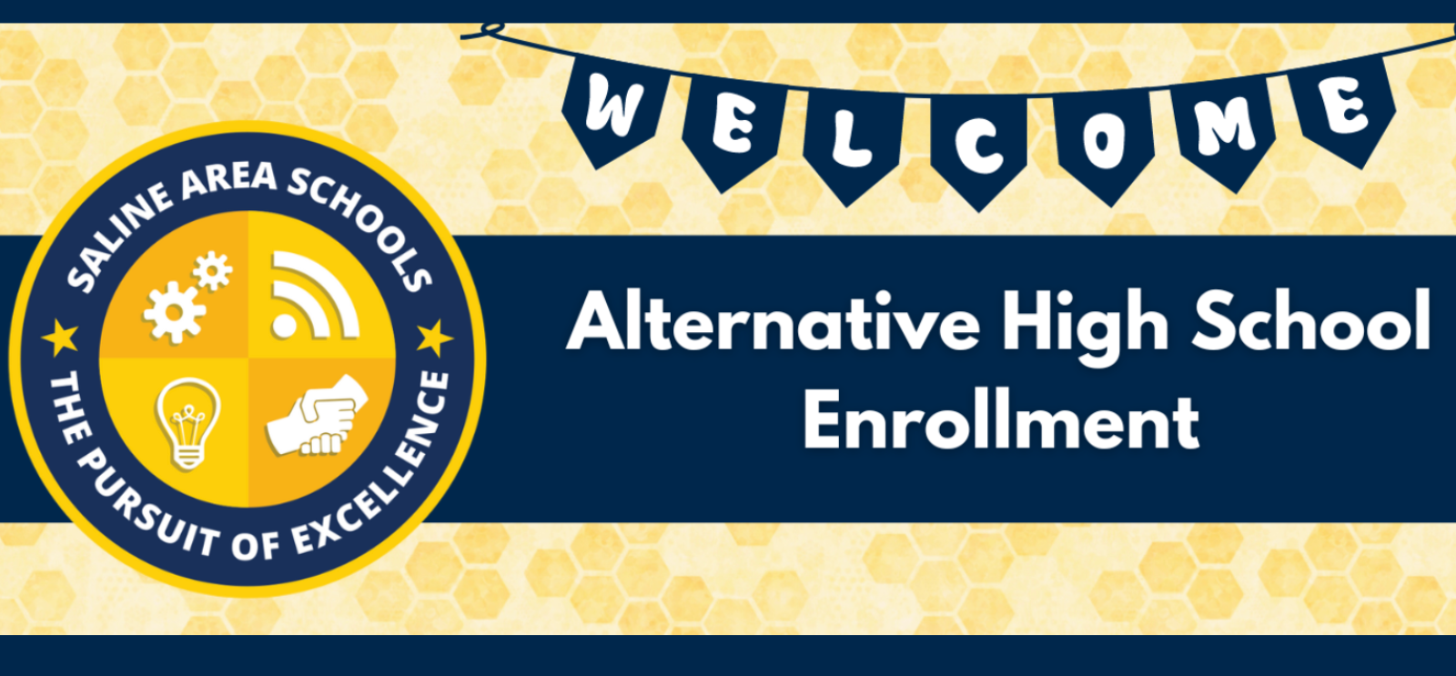 Alternative High School Enrollment Banner