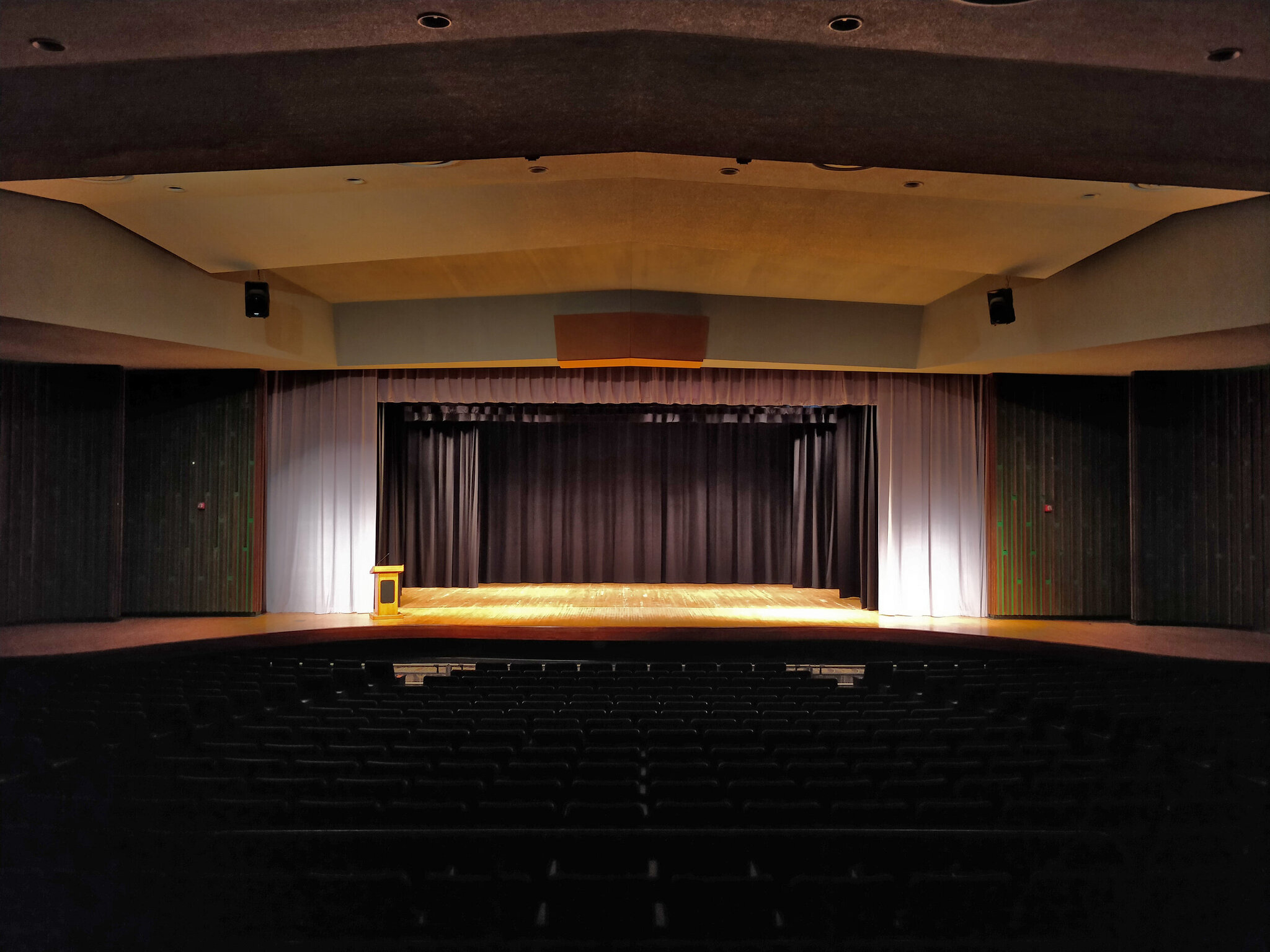 school auditorium stage